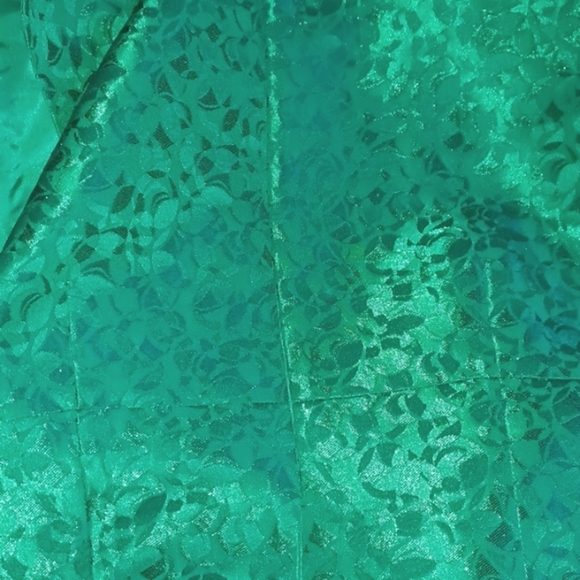 Tahari Emerald Green Sleeveless Sheath Structured Cowl Neck sz 8, vintage look - Picture 7 of 9